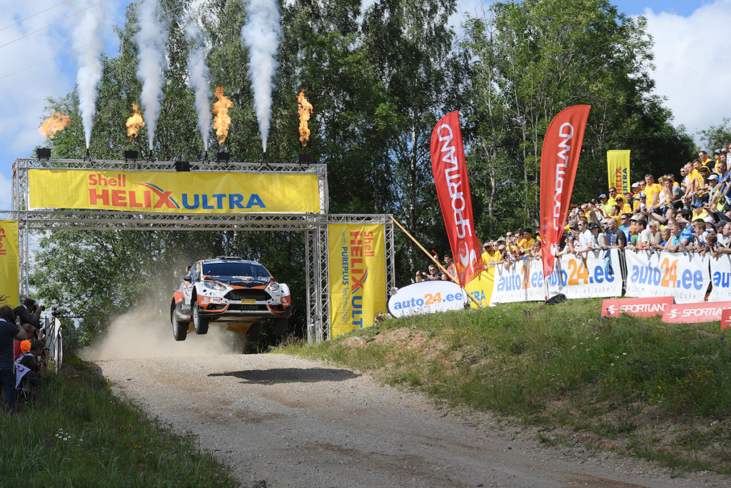 02 LUKYANUK Alexey ARNAUTOV Alexey Ford Fiesta R5 Action during the 2016 European Rally Championship ERC Estonia Rally, from July 15 to 17 at Tallinn, Estonia - Photo Wilfried Marcon / DPPI